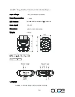 Предварительный просмотр 7 страницы Core COUGAR 12Z User Manual