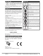 Предварительный просмотр 13 страницы Core CX25 Instructions For Use Manual