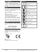 Предварительный просмотр 19 страницы Core CX25 Instructions For Use Manual