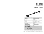 Core GasLess CGT 400 Instruction Manual предпросмотр