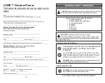 Preview for 3 page of Core GasLess CGT 400 Instruction Manual