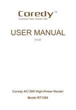 Coredy RT1200 User Manual предпросмотр