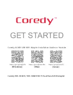 Coredy WA-AC600 Get Started предпросмотр