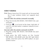 Предварительный просмотр 5 страницы Coredy WA-AC600 Get Started