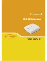 Preview for 1 page of Corega DSLAAU User Manual