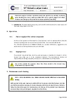 Preview for 10 page of COREMO OCMEA E4N-ID User And Maintenance Manual