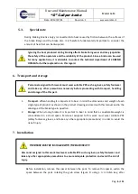 Preview for 6 page of COREMO OCMEA G-M User And Maintenance Manual