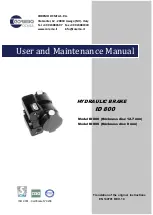 Предварительный просмотр 1 страницы COREMO OCMEA ID 800 User And Maintenance Manual