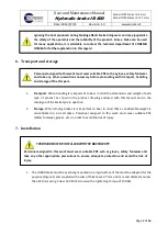 Предварительный просмотр 7 страницы COREMO OCMEA ID 800 User And Maintenance Manual