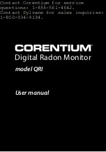 Corentium QRI User Manual preview