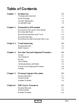 Preview for 3 page of Coretronic PI500 Service Manual