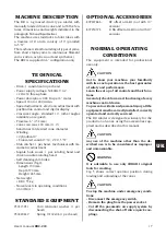 Preview for 17 page of Corghi 4-109039 Operator'S Manual