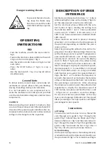 Preview for 18 page of Corghi 4-109039 Operator'S Manual