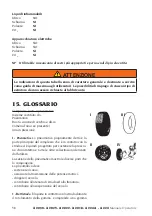 Preview for 58 page of Corghi A 2018 Operator'S Manual