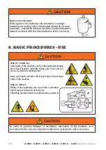 Preview for 102 page of Corghi A 2018 Operator'S Manual