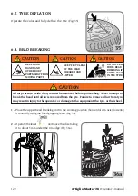 Предварительный просмотр 40 страницы Corghi Artiglio Master 28 Operator'S Manual