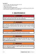 Preview for 100 page of Corghi Artiglio Master Code User Manual