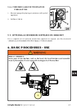 Preview for 123 page of Corghi Artiglio Master J Operator'S Manual