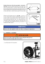 Preview for 126 page of Corghi Artiglio Master J Operator'S Manual