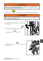 Preview for 139 page of Corghi Artiglio Master J Operator'S Manual