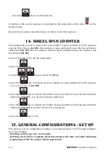 Preview for 43 page of Corghi CompactLine EM 9250 Operator'S Manual