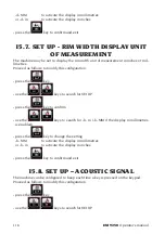 Preview for 49 page of Corghi CompactLine EM 9250 Operator'S Manual