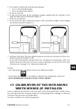 Preview for 54 page of Corghi CompactLine EM 9250 Operator'S Manual