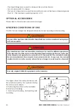 Preview for 86 page of Corghi HD 1300 Operator'S Manual