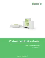 Corinex 1T Installation Manual предпросмотр