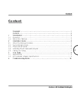 Preview for 3 page of Corinex AV CableLAN Adapter User Manual