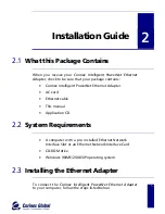 Preview for 6 page of Corinex Intelligent PowerNet Owner'S Manual