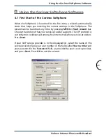 Предварительный просмотр 24 страницы Corinex Internet Phone with Headset Manual