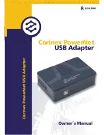 Corinex PoerNet Owner'S Manual preview