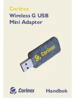 Предварительный просмотр 1 страницы Corinex Wireless G USB Mini Adapter (Swedish) Handbok