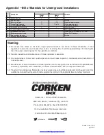 Preview for 48 page of Corken Coro-Flo 10 Series Installation, Operation & Maintenance Manual