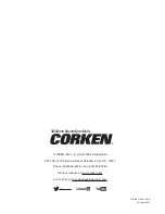 Предварительный просмотр 40 страницы Corken WFD551 Original Instructions Manual