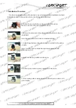 Предварительный просмотр 7 страницы Corksport X-Corder SZ-1000 User Manual