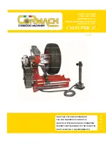 Cormach CM SUPER 27 Use And Maintenance Manual preview