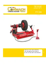 Cormach FT 26S Use And Maintenance Manual preview