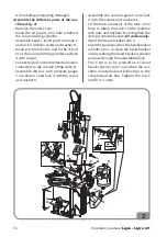 Preview for 37 page of Cormach LIGRO Use And Maintenance Manual