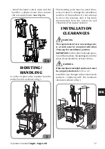 Preview for 38 page of Cormach LIGRO Use And Maintenance Manual