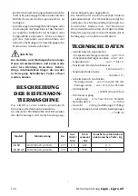 Preview for 101 page of Cormach LIGRO Use And Maintenance Manual