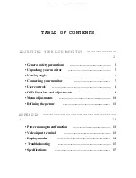 Preview for 4 page of CORNEA CT1501 Manual