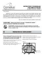 Cornelius 10x16 Assembly Instructions Manual preview