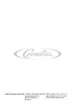 Preview for 103 page of Cornelius 221000414x Installation And Service Manual