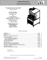 Предварительный просмотр 1 страницы Cornelius A.B.S. Unit Operator'S Manual