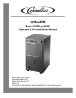 Предварительный просмотр 1 страницы Cornelius CH 551 Operator'S & Installation Manual