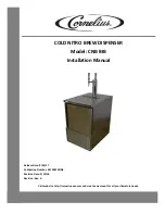 Cornelius CNB BIB Installation Manual preview