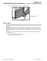 Preview for 4 page of Cornelius COR23RRBM Installation Manual