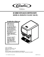 Cornelius ENDURO-150 Installation Manual предпросмотр